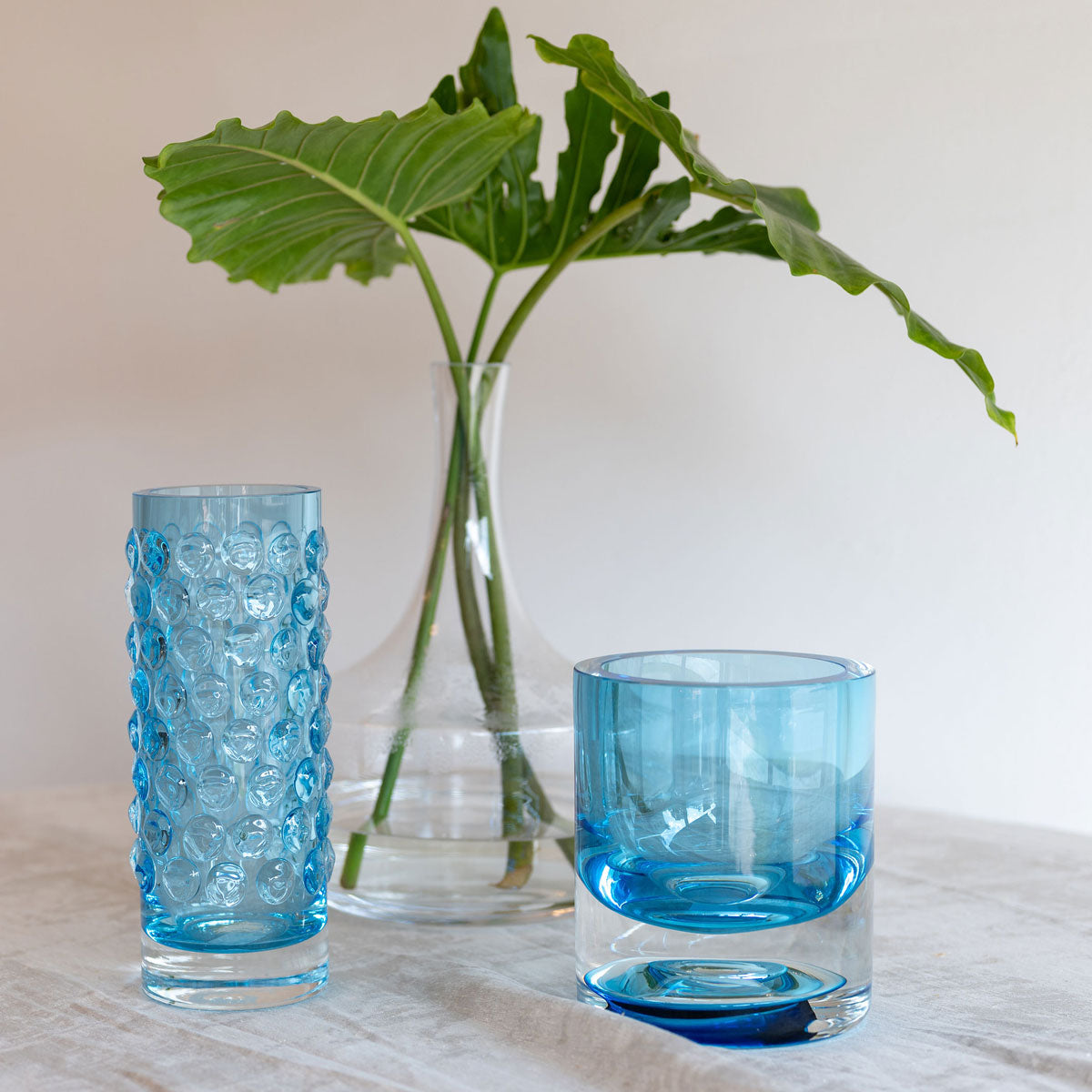 Bubble Vase, Cobalt Blue