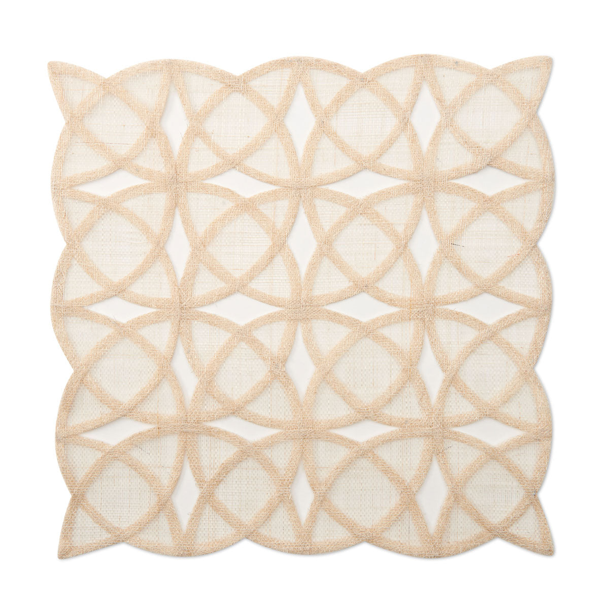 Sinamay Tile Placemat (S/4)